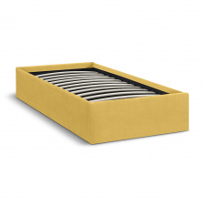Ліжко односпальне COSAS Papaya Summer 90х200 см Жовтий