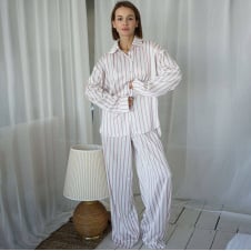 Пижама женская COSAS Tessa S Бело-розовый