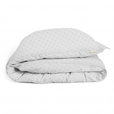 Пододеяльник детский 110х140 см MINI DOTS CS1 COSAS серый