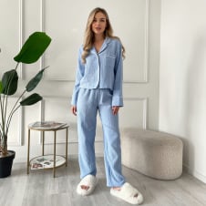 Пижама женская COSAS LUMA L-XL Голубой