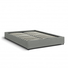 Кровать двуспальная COSAS Mango Stone 160x200 см Базальт