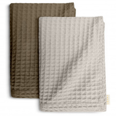 Вафельні рушники COSAS Dusty Greek Waffle CS1 Шоколадно-пісочний 2 шт