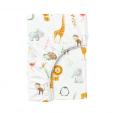 Простынь на резинке 80х160 AFRICA ZOO COSAS желтый