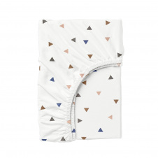 Простынь на резинке COSAS DELTA Ранфорс 180х200х20 см Белый