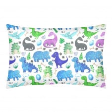 Дитяча наволочка COSAS COLORFUL DINO Ранфорс 40х60 см Фіолетовий