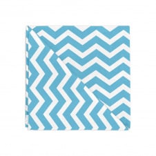 Набір серветок COSAS SKYEY ZIGZAG Ранфорс 35х35 см 2 шт Блакитний