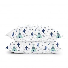 Набір наволочок COSAS CACTUS CS1 50х70 см Бірюзовий