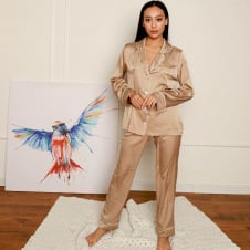 Пижама женская COSAS Pure Essence L Бежевый