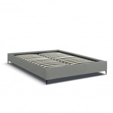 Кровать двуспальная COSAS Kiwi Stone 180x200 см Базальт