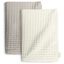 Вафельні рушники COSAS Latte Greek Waffle Пісочно-молочний 2 шт
