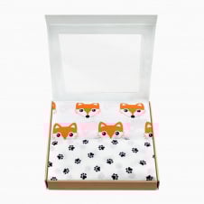 Набір пелюшок COSAS FOX PAW Бязь 80х100 см 2 шт Білий