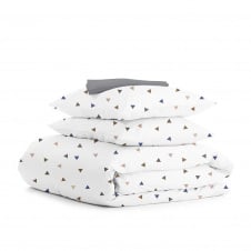 Євро постільна білизна Delta CS2 COSAS Білий 200х220 см