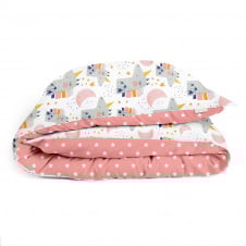 Детский пододеяльник COSAS MOON UNICORN CS1 Ранфорс 110х140 см Разноцветный