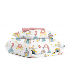 Дитяча постільна білизна Princess CS3 COSAS Білий 110х140 см