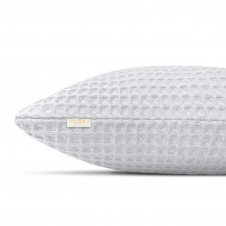 Наволочка COSAS Snow Greek Waffle 50х50 см Белый