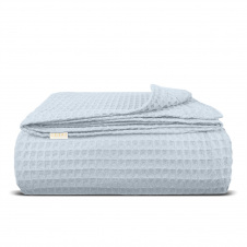 Покривало 230х240 Skyey Greek Waffle COSAS блакитний