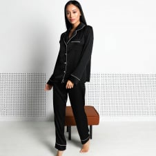 Піжама жіноча COSAS Pure Essence M Чорний