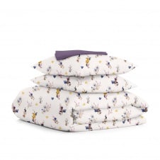 Семейный комплект постельного белья Cosas Summer Garden CS1 2х160х220 см Разноцветный