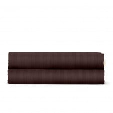 Простыня полуторная сатин 155х240 см WALNUT Cosas Шоколад