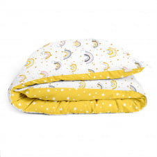 Підліткова підковдра COSAS RAINBOWS Ранфорс 155х215 см Жовтий
