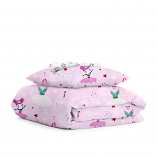 Подростковое постельное белье BALLERINA COSAS розовый 155х215 см