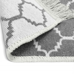 Ковер хлопковый Cosas ETHNIC CS3 60х90 см Серый Ковель