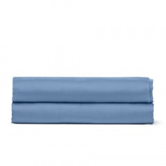 Двоспальна постільна білизна сатин CLOUD Cosas Небесний 180х220 см Братське