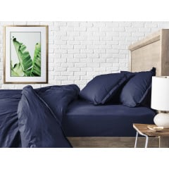 Набір наволочок COSAS DARK BLUE & LIGHT BLUE SET 50х70 см 4 шт Темно-Синій/Голубий Ясногородка