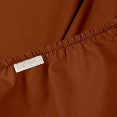 Дитяче простирадло COSAS СINNAMON Ранфорс 60х120х12 см Кориця Київ