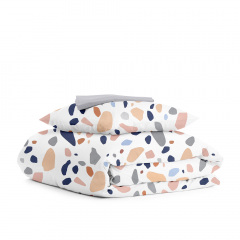 Подростковая постель с простыней на резинке GEMSTONES CS13 Cosas бежевый 160х220 см Петрово