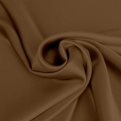 Двоспальна постільна білизна сатин MOUSSE Cosas Коричневий 180х220 см Новомосковськ