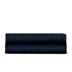 Евро постельное белье сатин NAVY Cosas Синий 200х220 см Киев