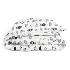 Підліткова постільна білизна ANIMALS COSAS Білий 155х215 см Коломия