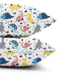Набір наволочок Cosas FUNNY DINO 40х60 см Блакитний Дубно