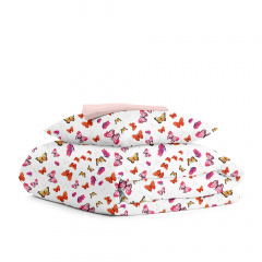 Дитяча постільна білизна Butterfly CS1 COSAS Червоний 110х140 см Свеса