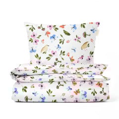 Підліткова постіль без простирадла HAPPY BIRDS COSAS Білий 155х215 см Житомир