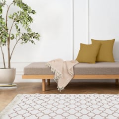 Ковер хлопковый Cosas ETHNIC 60х90 см Кофе Тячев