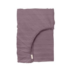 Сімейна постіль сатин з простирадлом на резинці GRAPE Cosas Лаванда 2х160х220 см Ясногородка