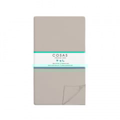 Євро постіль з простирадлом на гумці BRONZE CS4 COSAS Кварц 200х220 см Конотоп