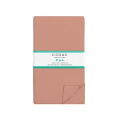 Євро постільна білизна Copper CS1 COSAS Цегляний 200х220 см Долина