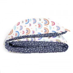 Підліткова підковдра COSAS RAINBOW Ранфорс 155х215 см Синій Чугуїв