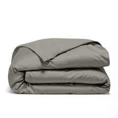 Подростковая постель сатин с простыней на резинке URBAN Cosas Графит 160х220 см Ужгород