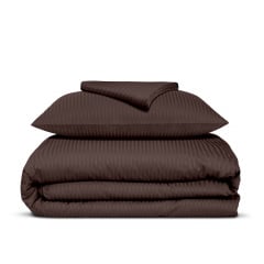 Дитяча постільна білизна сатин у ліжечко WALNUT Cosas Шоколад 110х140 см Свеса