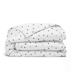 Двоспальна постіль з простирадлом DELTA CS2 COSAS Білий 180х220 см Олександрія