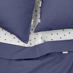 Євро постільна білизна Nightfall CS7 COSAS Синій 200х220 см Братське