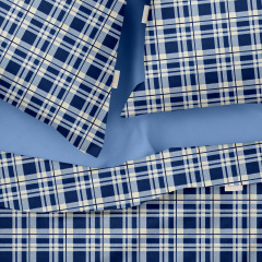 Двуспальное постельное белье Love Cell CS5 COSAS Голубой 180х220 см Киев