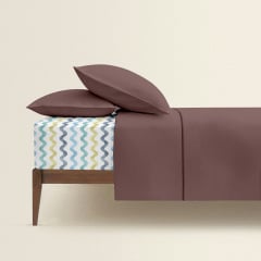 Двоспальна постільна білизна Mousse CS3 COSAS Шоколад 180х220 см Бровари