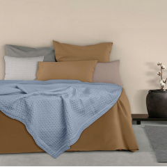 Покривало 230х240 Wave Waffle Weave COSAS лазуровий Бучач