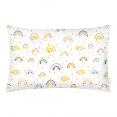 Підлітковий комплект на резинці COSAS RAINBOWS Ранфорс 155х215 см Жовтий Білгород-Дністровський