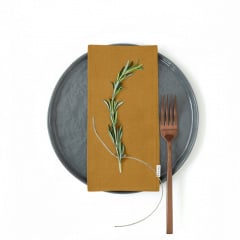 Набір серветок COSAS CURCUMA Ранфорс 30х30 см 4 шт Гірчичний Львів